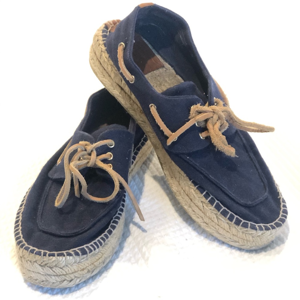 Tory Burch boat shoe espadrilles